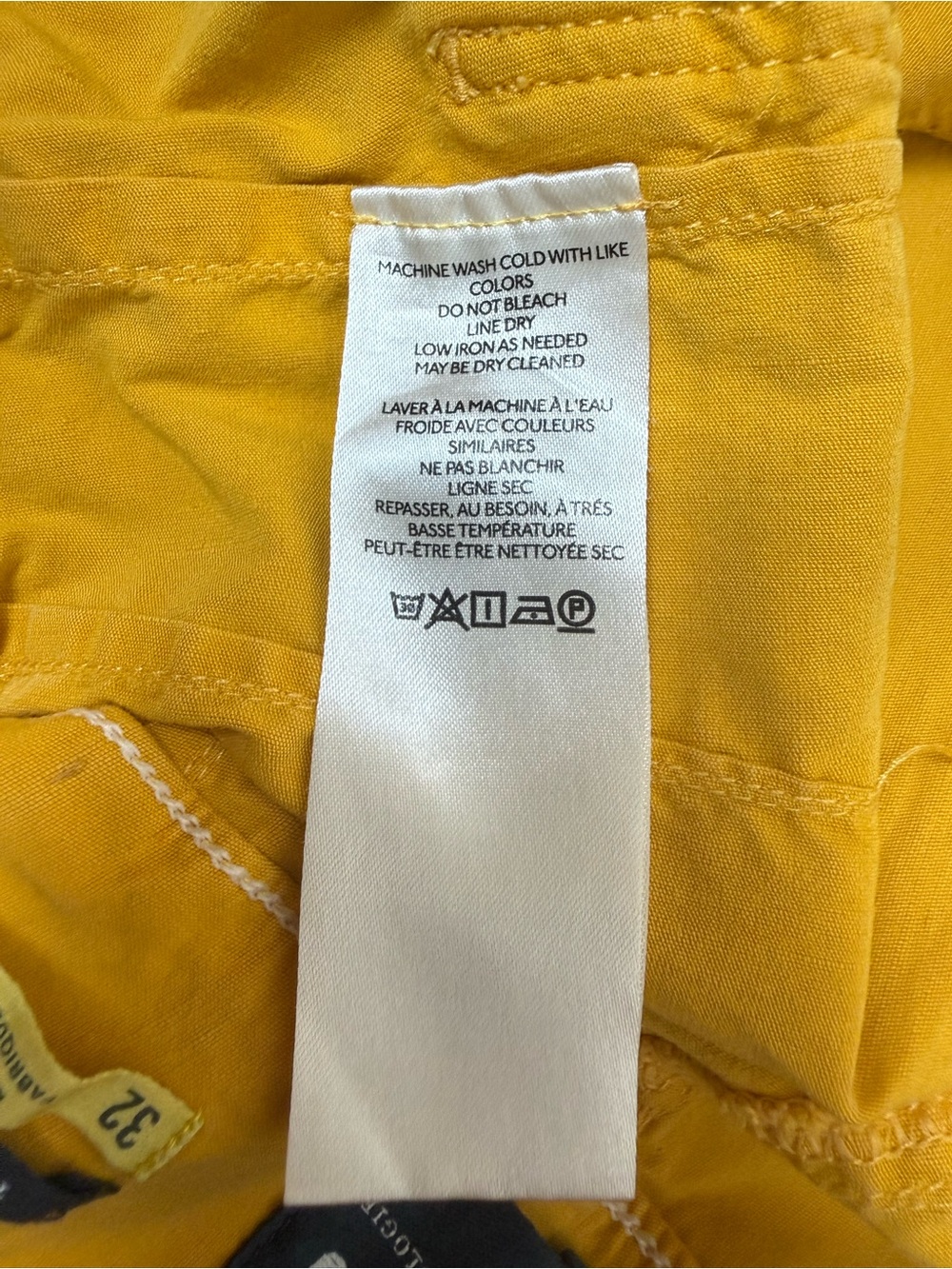 Maeve The Colette Yellow Wide Leg Crop Pants Size 32 - Picture 11 of 11